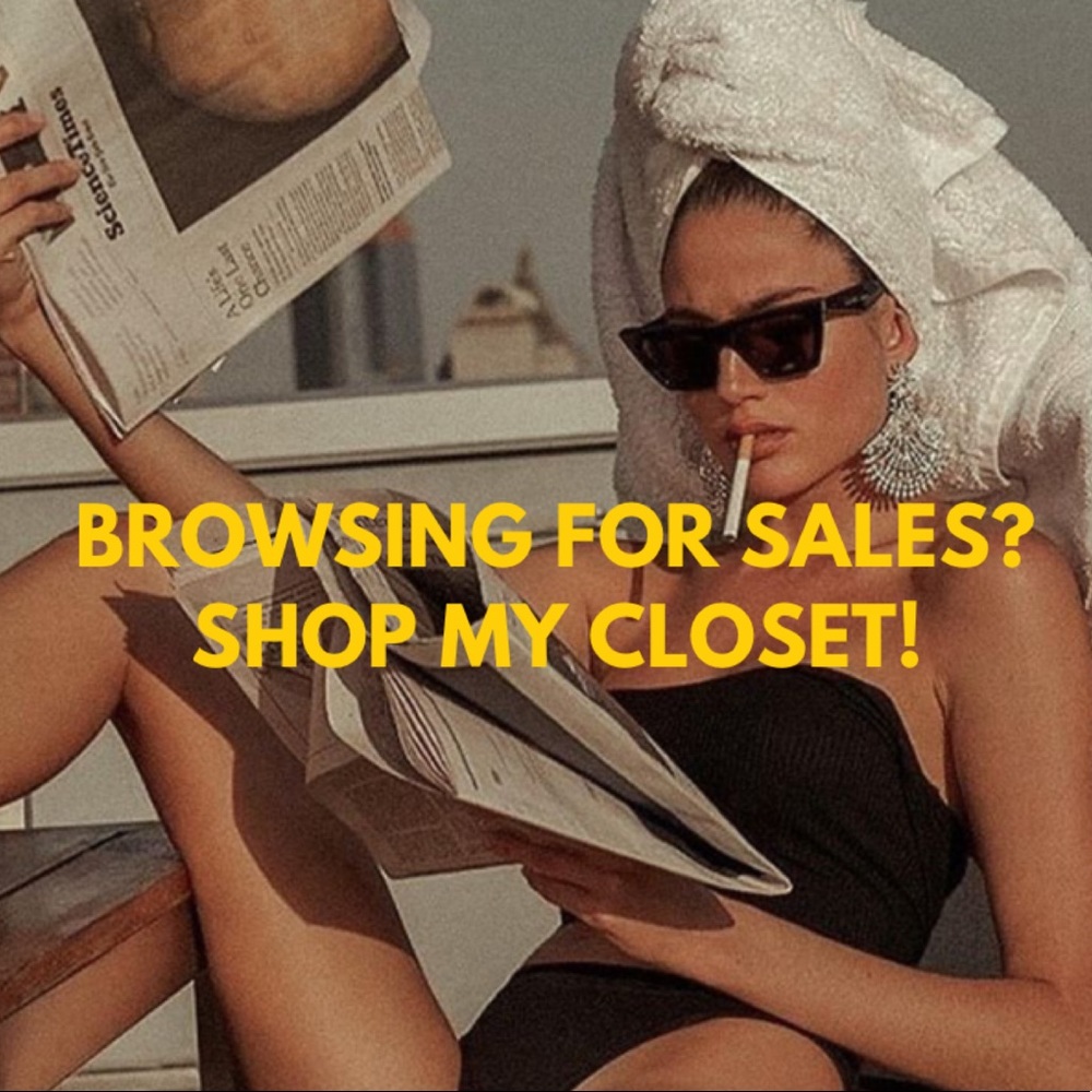 COMMENT BELOW WHAT YOURE IN THE MARKET FOR!